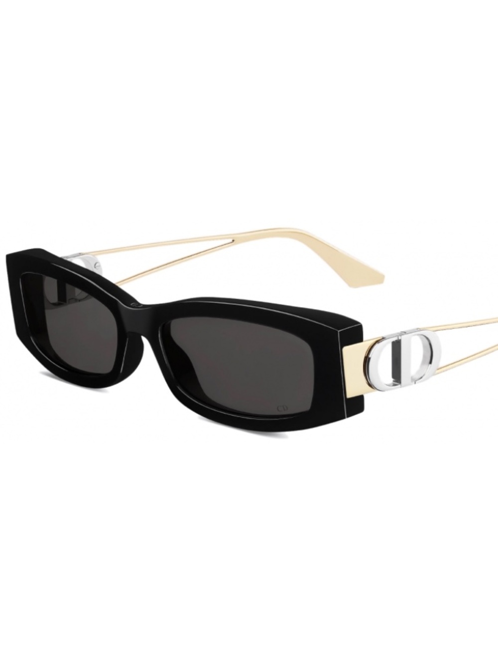 NEW Christian Dior 30Montaigne S14I Sunglasses Black Gold CD Logo w/ Box Case
